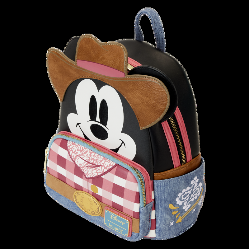 Loungefly Western Mickey Mouse Cosplay Mini Backpack