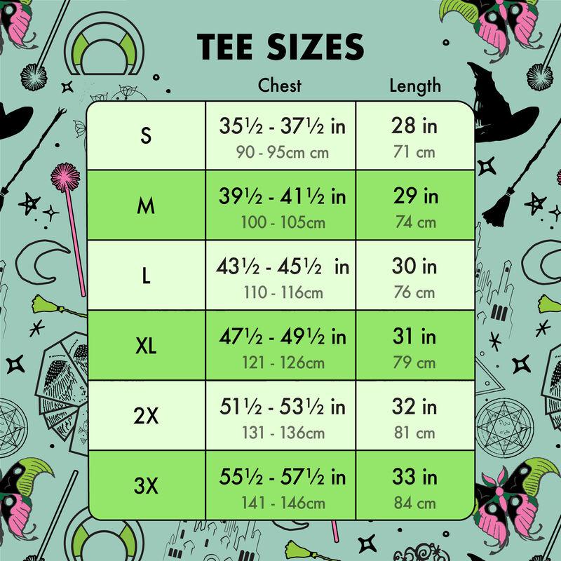 Loungefly Wicked Elphaba & Glinda All-Over Print Unisex Tee