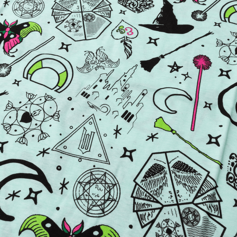 Loungefly Wicked Elphaba & Glinda All-Over Print Unisex Tee