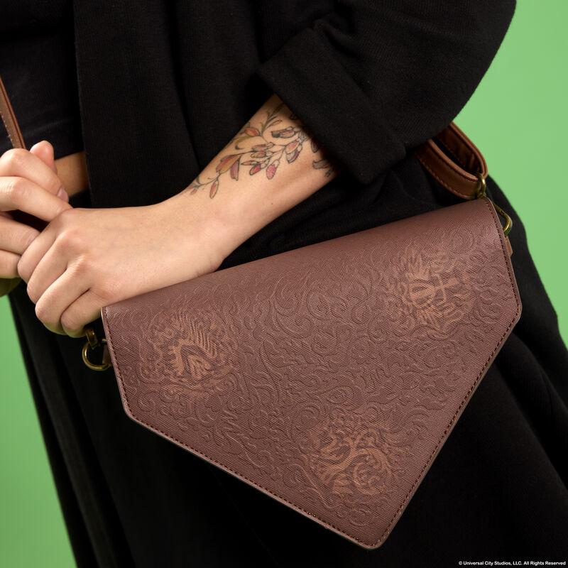 loungefly Wicked Elphaba's Grimmerie Spell Book Crossbody Bag