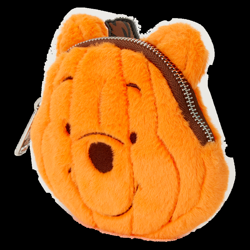 Loungefly Winnie The Pooh Exclusive Plush Pumpkin Cosplay Coin Bag