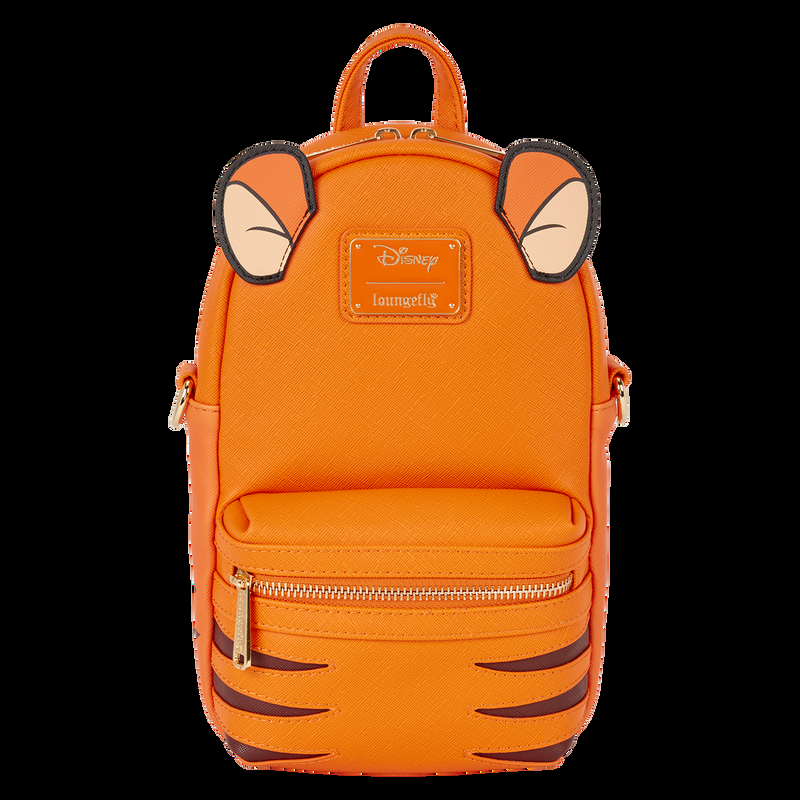 loungefly Winnie The Pooh Exclusive Tigger Cosplay Sling Crossbody Bag With Coin Bag