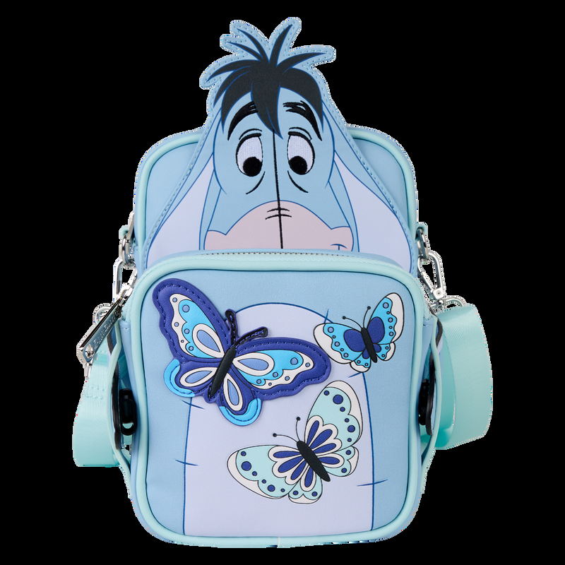 Loungefly Winnie The Pooh Floral Eeyore Crossbuddies® Cosplay Crossbody Bag With Coin Bag