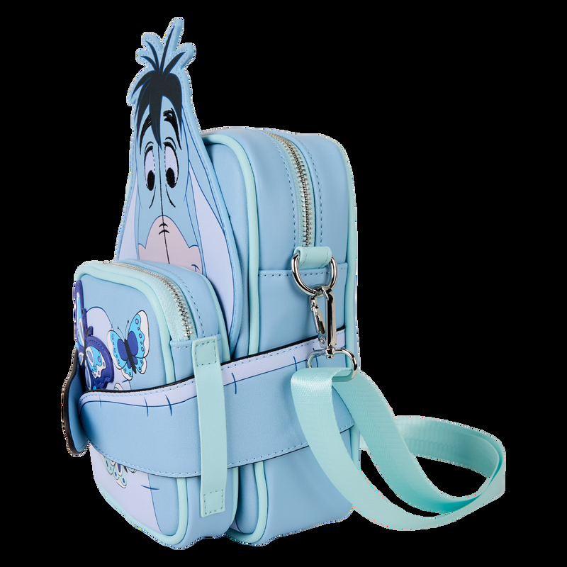 Loungefly Winnie The Pooh Floral Eeyore Crossbuddies® Cosplay Crossbody Bag With Coin Bag