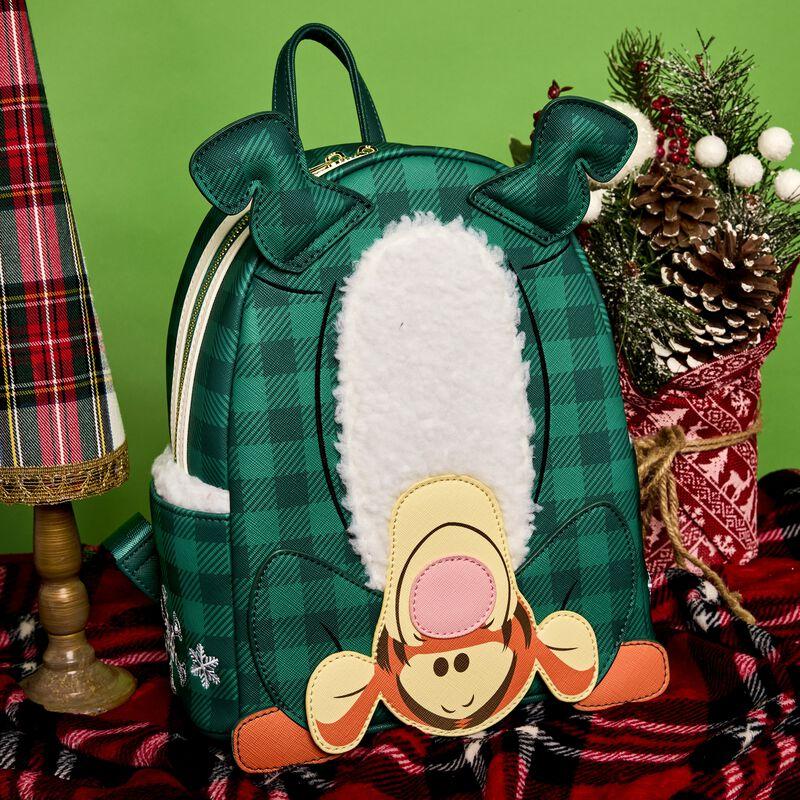 loungefly Winnie The Pooh Tigger Winter Pajamas Mini Backpack