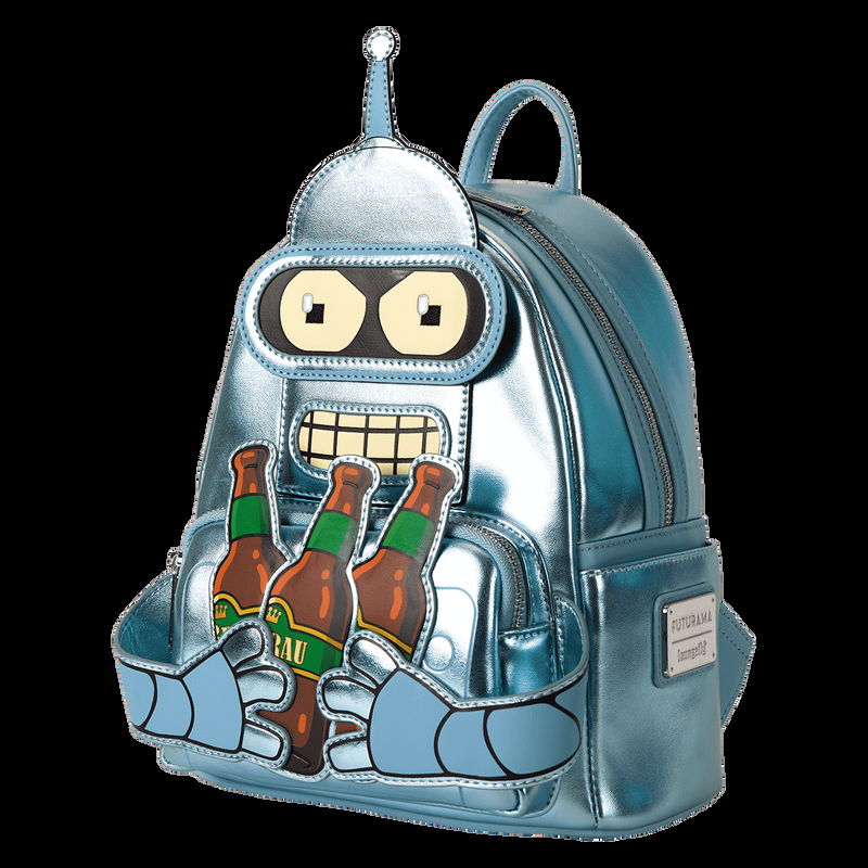 Loungefly WonderCon Limited Edition Futurama Bender Cosplay Mini Backpack