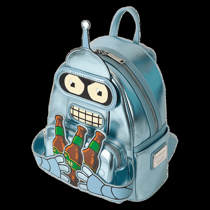 Loungefly WonderCon Limited Edition Futurama Bender Cosplay Mini Backpack