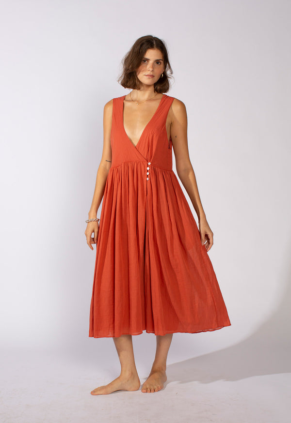 Loup Charmant Alessia Dress In Signature Cotton