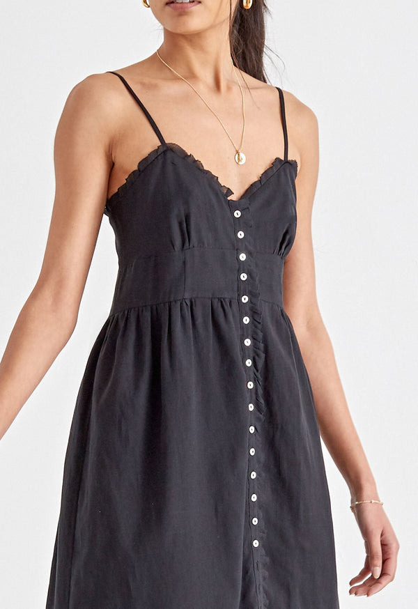 loup charmant Avalon Dress in Black