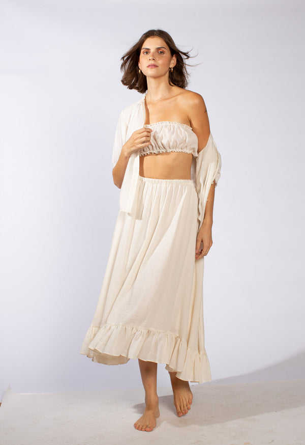 Loup Charmant Bloom Bandeau In Natural