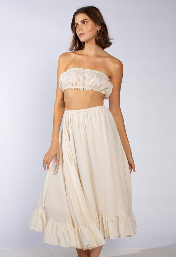 loup charmant Bloom Bandeau in Natural