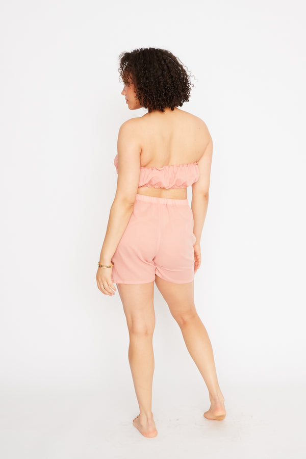 Loup Charmant Bloom Bandeau In Rose