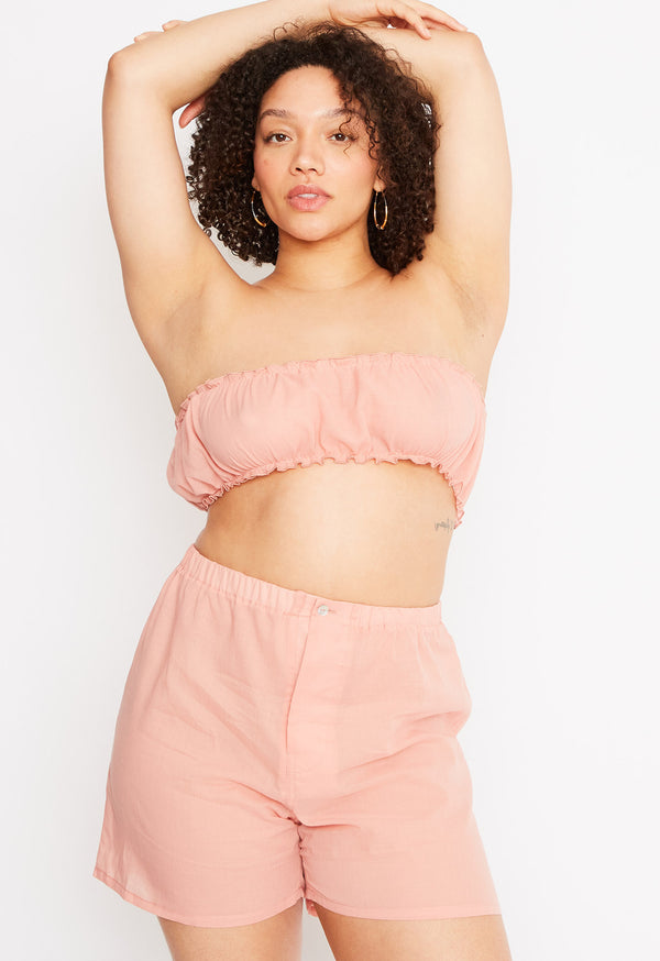 loup charmant Bloom Bandeau in Rose