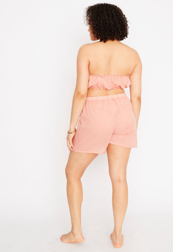 Loup Charmant Brighton Boxer Short In Rose