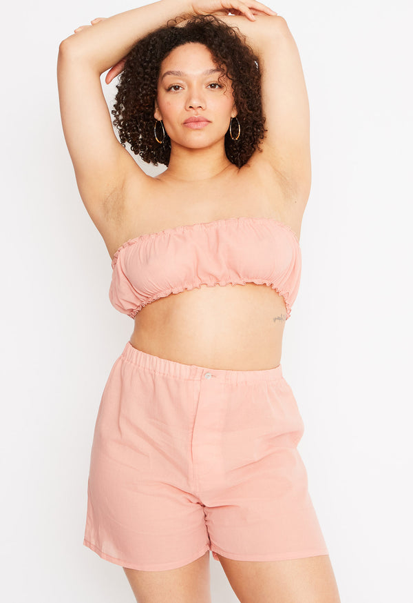 Loup Charmant Brighton Boxer Short In Rose