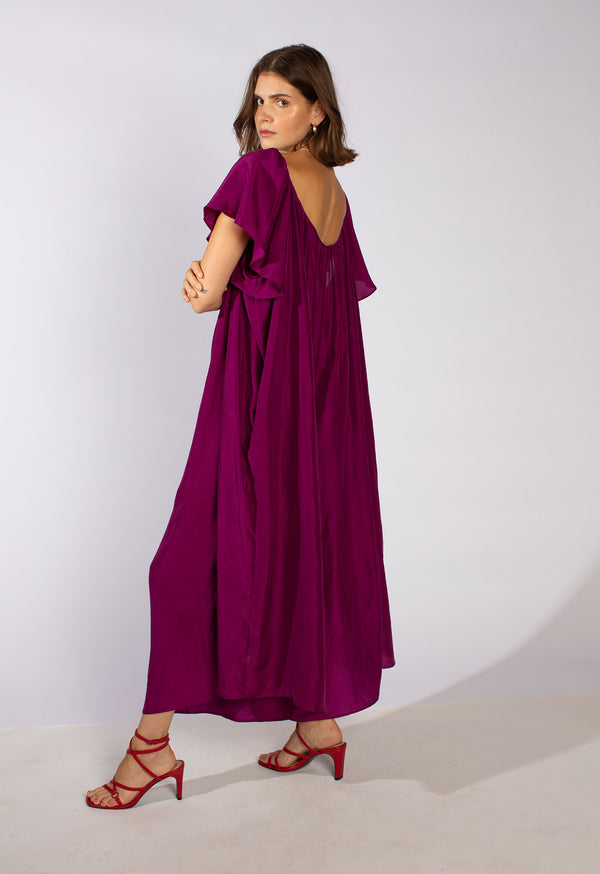 Loup Charmant Drea Jumpsuit In Soft-Washed Silk
