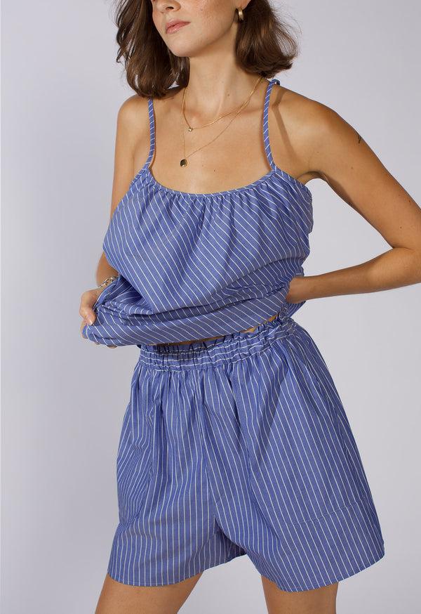 loup charmant Expedition Short in Classic Blue