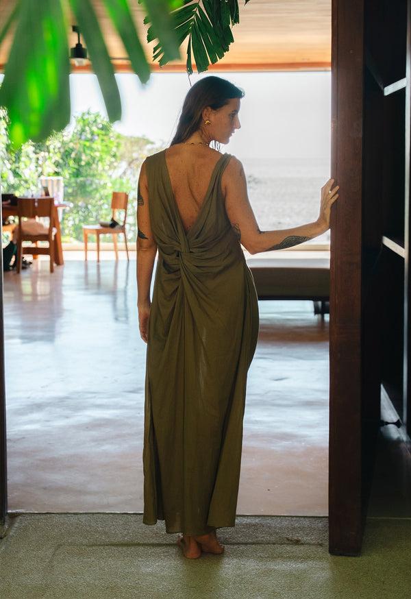 Loup Charmant Gillian Dress In Signature Cotton