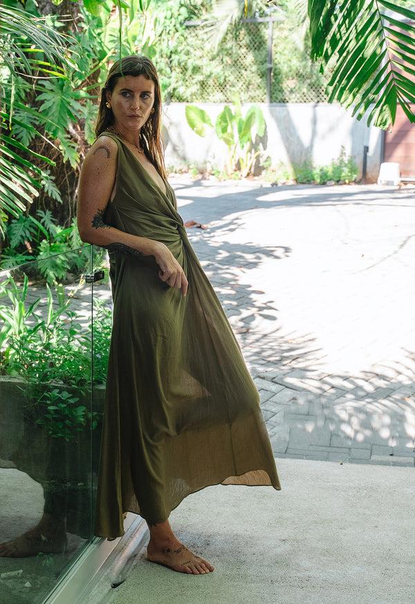 Loup Charmant Gillian Dress In Signature Cotton
