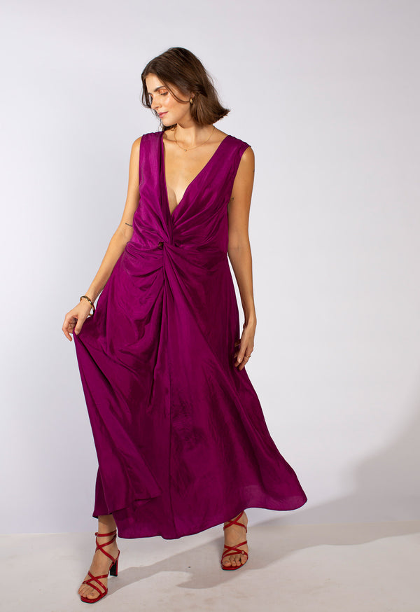 Loup Charmant Gillian Dress In Soft-Washed Silk