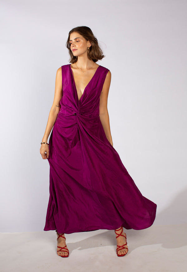 Loup Charmant Gillian Dress In Soft-Washed Silk
