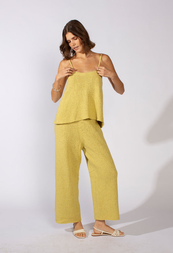 loup charmant Leigh Lounge Pant in Cotton Knit