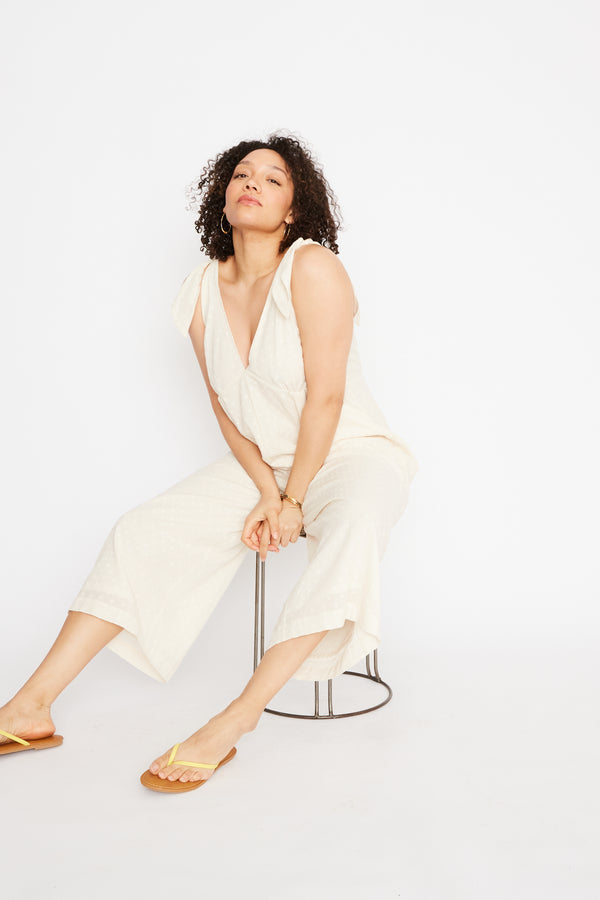 Loup Charmant Lookout Jumpsuit In Swiss Ellipse