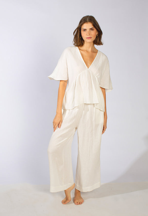 Loup Charmant Mala Top In Gauze