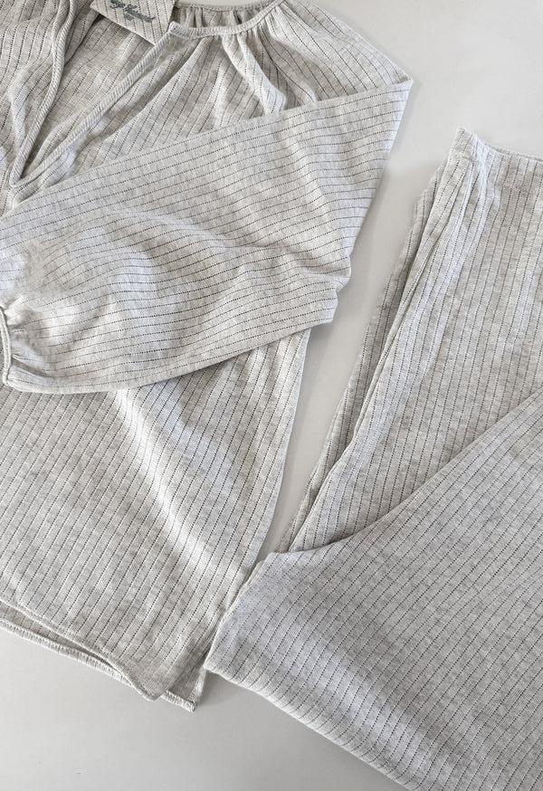 Loup Charmant Peasant Top In Cotton Jersey