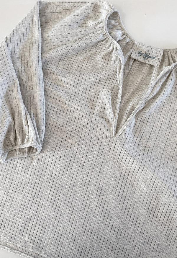 loup charmant Peasant Top in Cotton Jersey