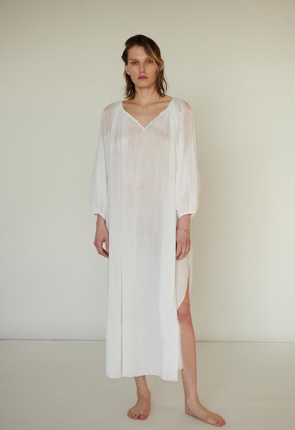 loup Charmant Peasant Tunic Midi