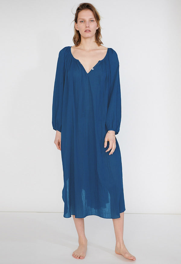 loup charmant Peasant Tunic Midi