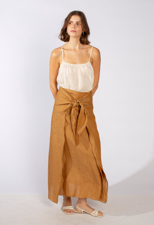 Loup Charmant Ria Wrap In Handkerchief Linen