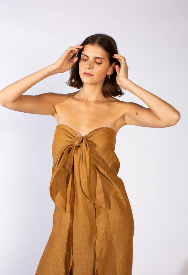 Loup Charmant Ria Wrap In Handkerchief Linen