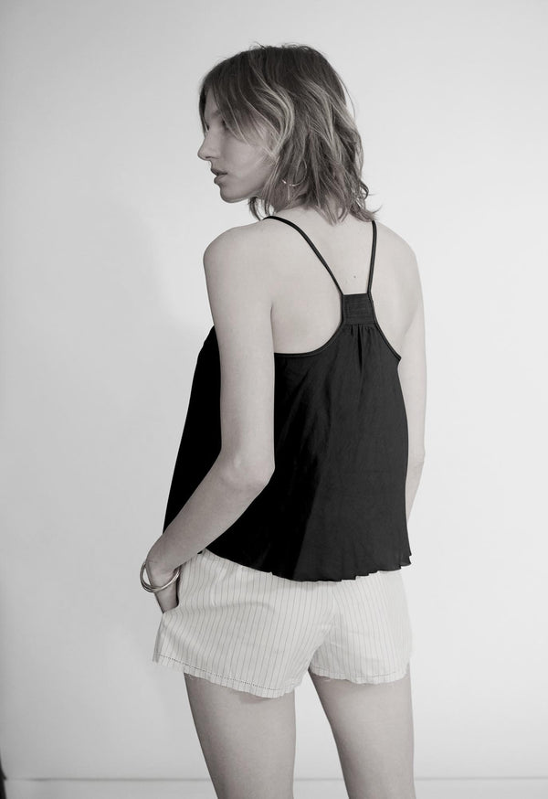 Loup Charmant Scoop Tank In Amber