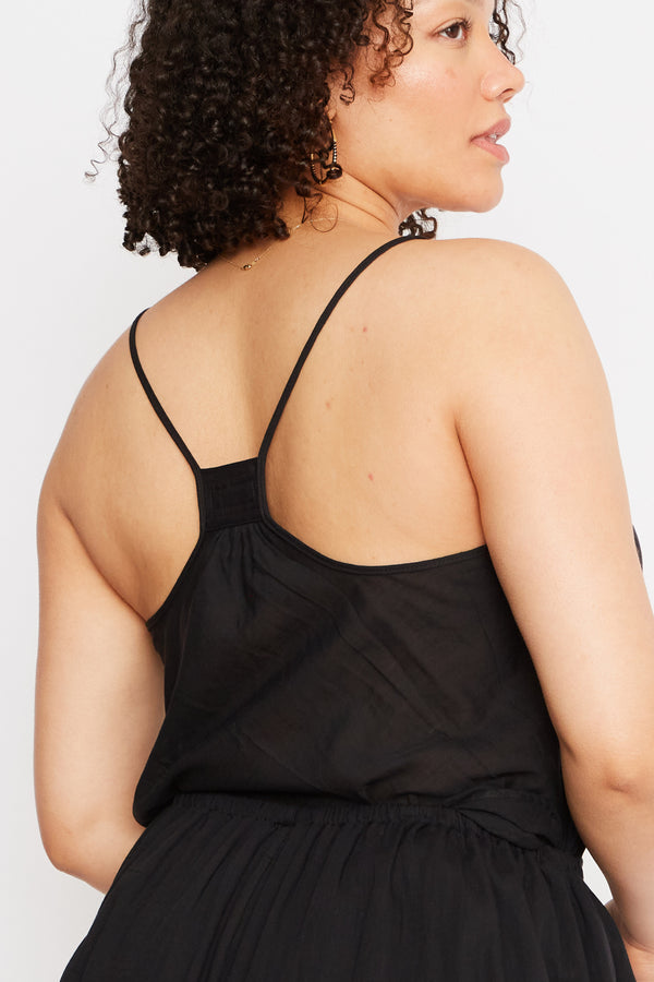 Loup Charmant Scoop Tank In Black