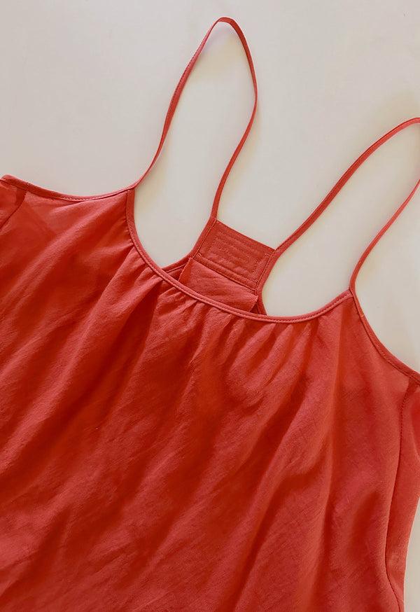 loup charmant Scoop Tank in Guava