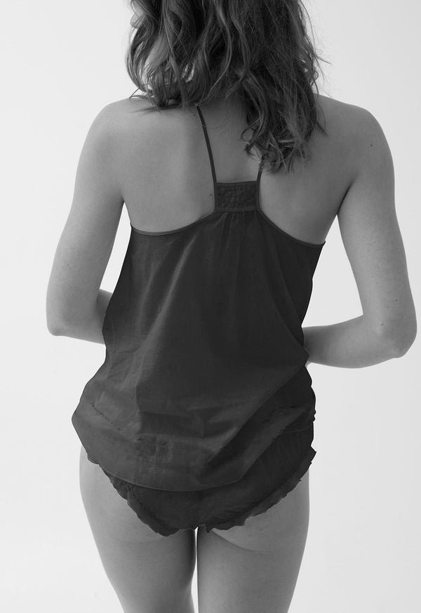 Loup Charmant Scoop Tank In Indigo