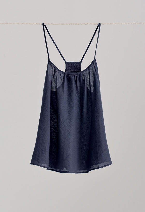 loup charmant Scoop Tank in Midnight