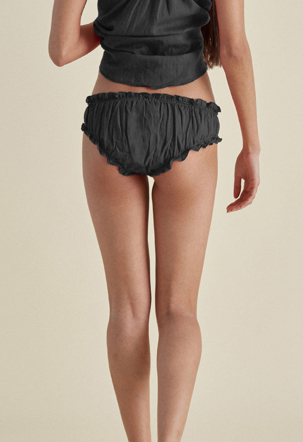 Loup Charmant Signature Bloomer In Black