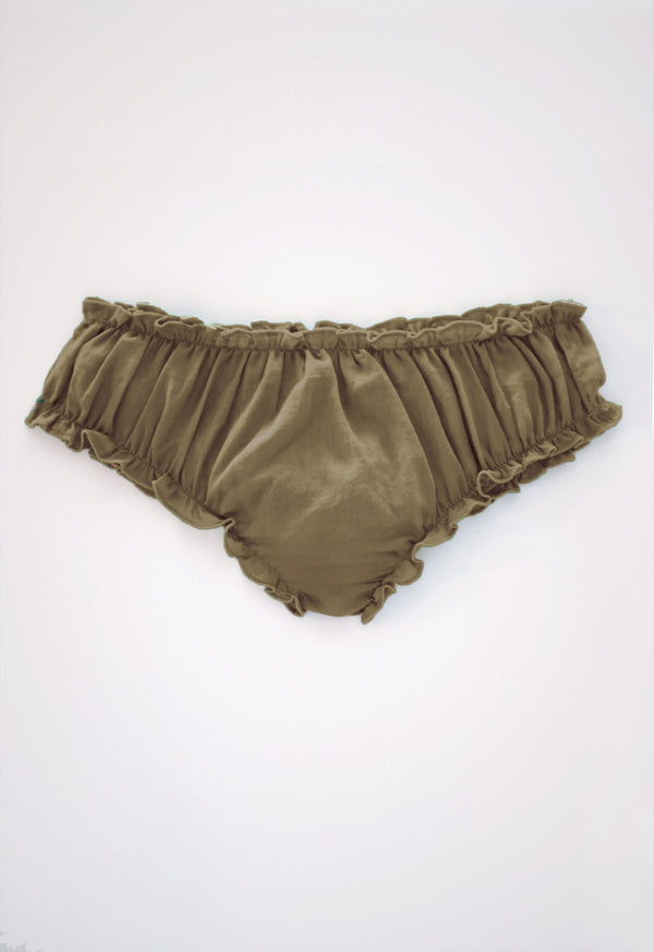 Loup Charmant Signature Bloomer In Deep Olive