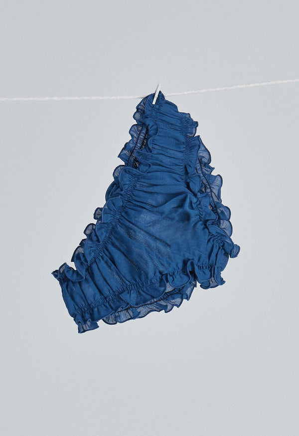 Loup Charmant Signature Bloomer In Indigo