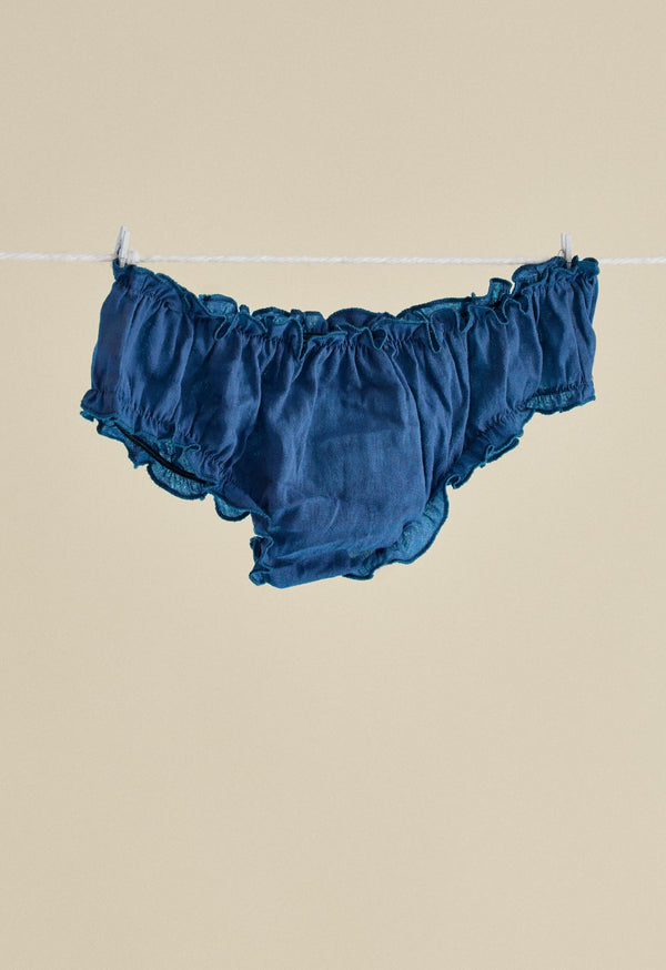 loup charmant Signature Bloomer in Indigo