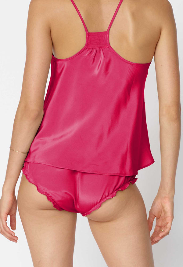 Loup Charmant Signature Bloomers In Peony Silk