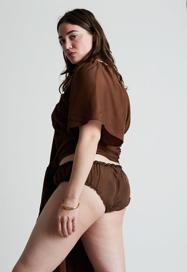 Loup Charmant Signature Bloomers In Silk