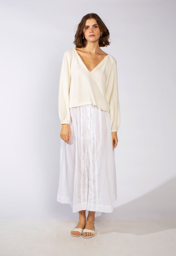 Loup Charmant Sonia Skirt In White