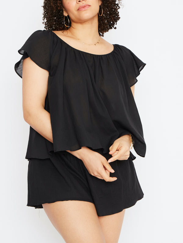 Loup Charmant Swing Top In Black