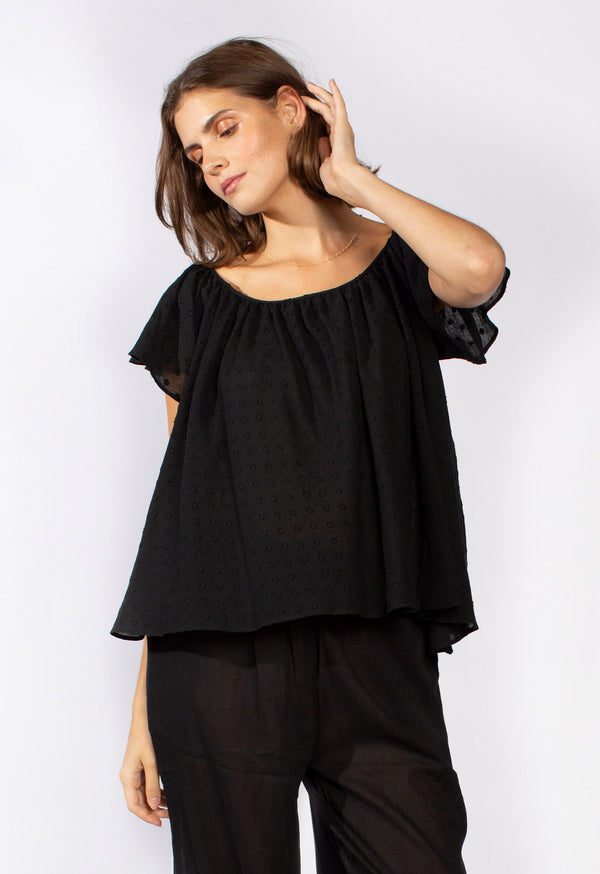 Loup Charmant Swing Top In Swiss Ellipse