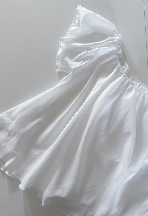 loup charmant Swing Top in White