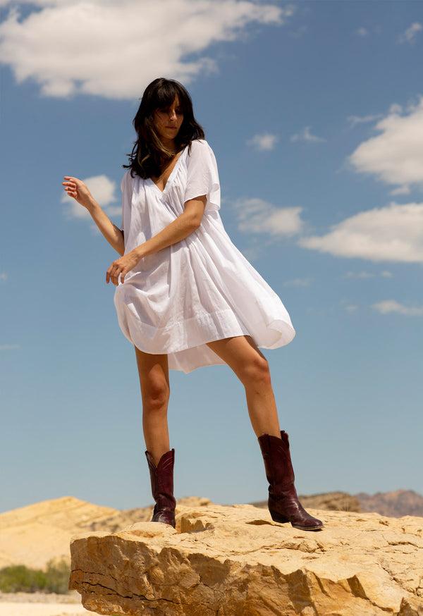 Loup Charmant Tia Dress In White
